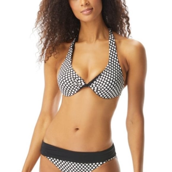 Coco Reef Verso Bra Sized Halter Reversible Swim Bra - Picture 1 of 7